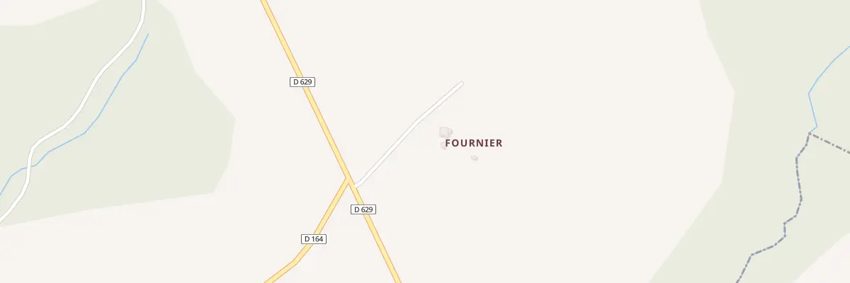 Plan du 361 Fournier à Saissac