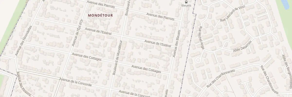 Plan du 11 Av de l’Estérel à Orsay
