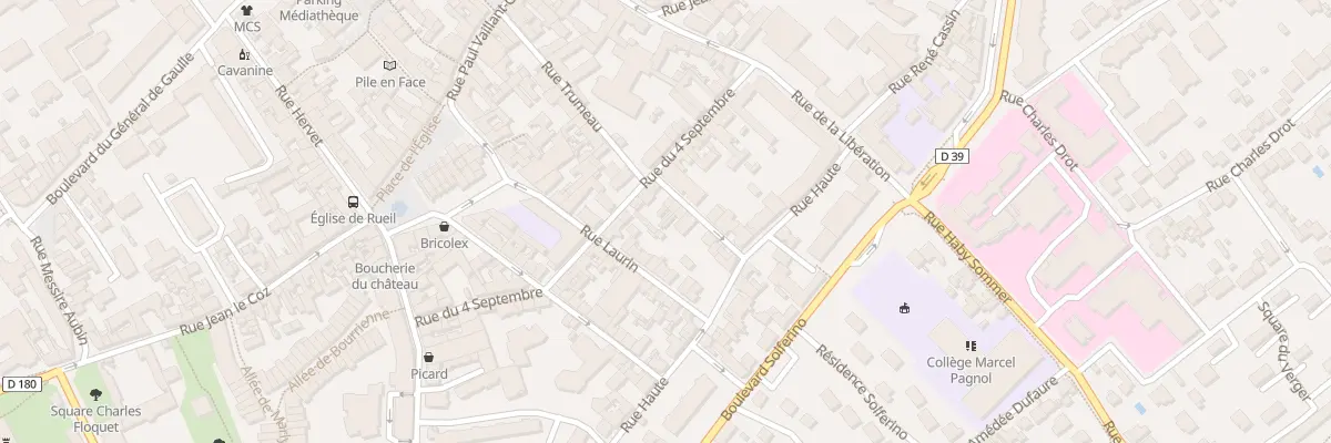 Plan du 4 Rue Beauharnais à Rueil-Malmaison