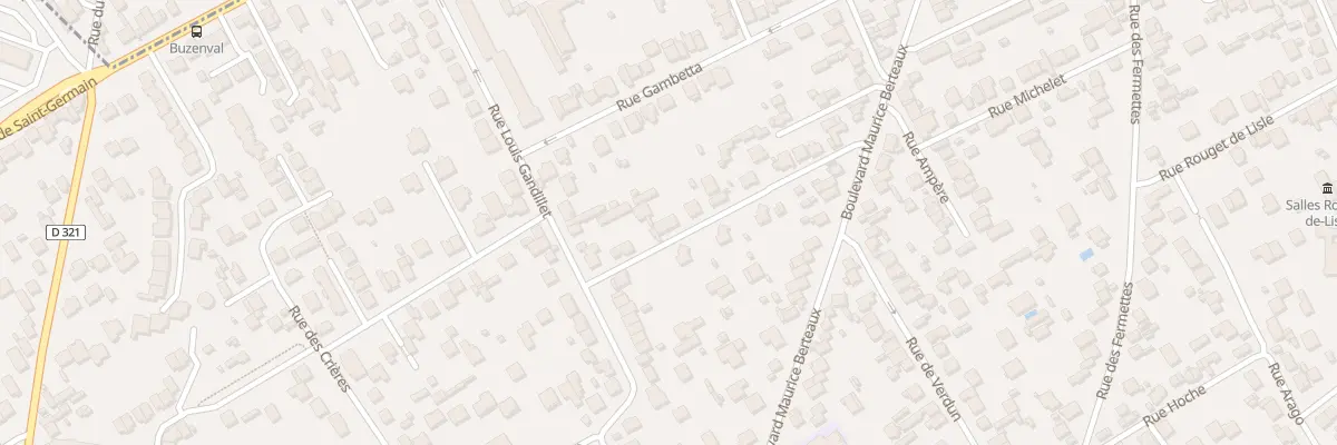 Plan du 16 Rue de l’Isly à Carrières-sur-Seine