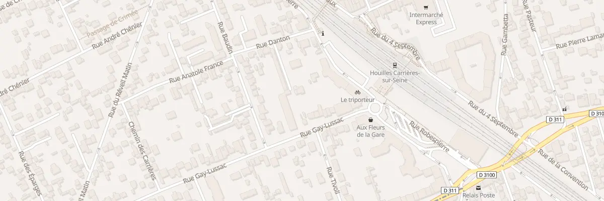 Plan du 16B Rue Gay-lussac à Houilles