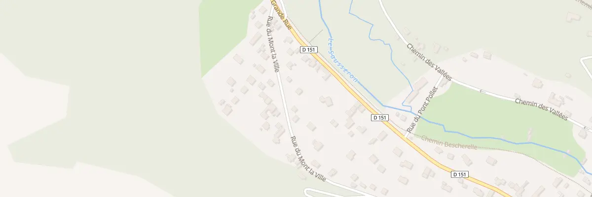 Plan du 28 Rue du Mont la Ville à Valmondois