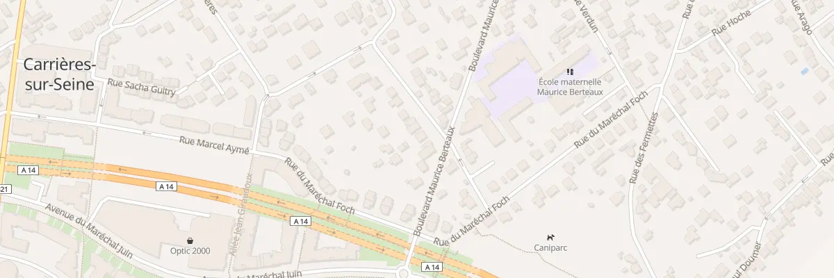 Plan du 11B Rue Louis Gandillet à Carrières-sur-Seine