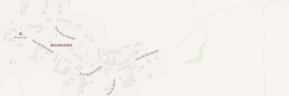 Plan du 59 Rue de Boursines (boursines) à Oroër