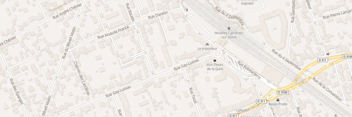 Plan du 18 Rue Gay-lussac à Houilles