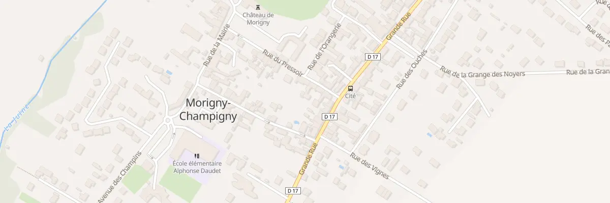 Plan du 18 Rue du Pressoir à Morigny-Champigny