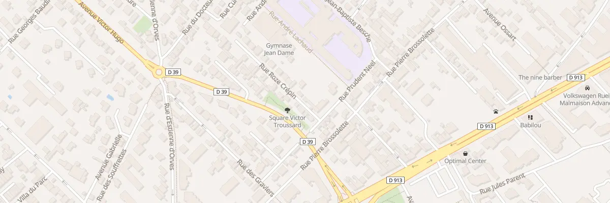 Plan du 2 Rue Roze Crépin à Rueil-Malmaison