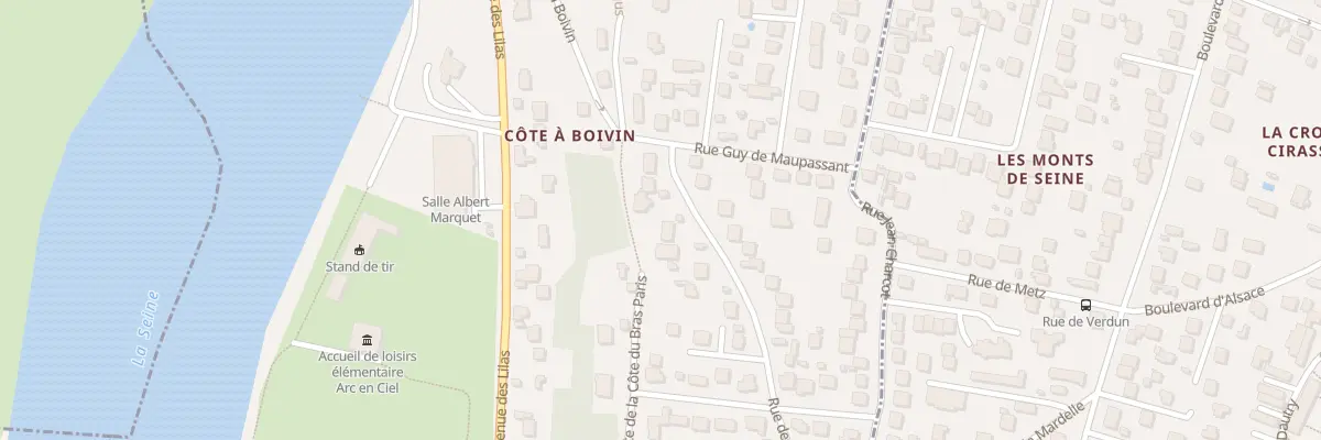 Plan du 8 Rue des Picardes à La Frette-sur-Seine