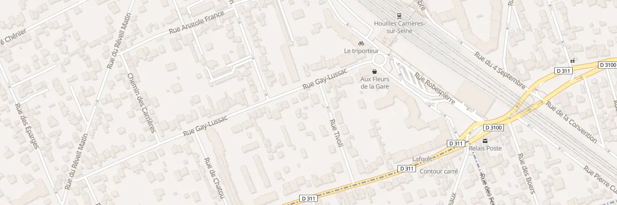 Plan du 19 Rue Gay-lussac à Houilles