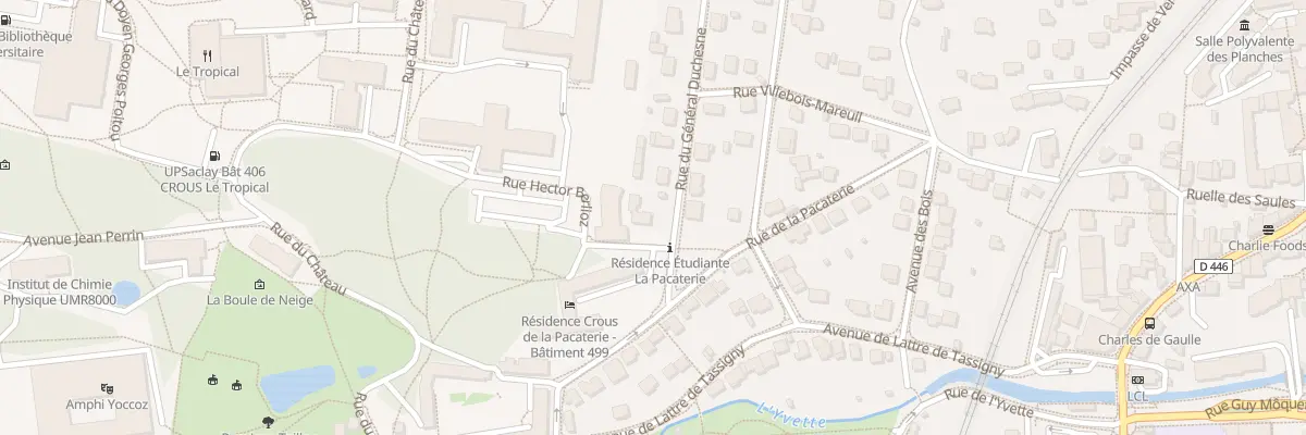 Plan du 3 Rue du Général Duchesne à Orsay