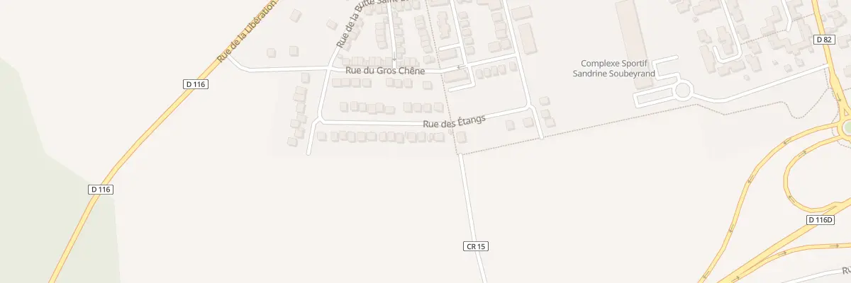 Plan du 40 Rue des Etangs à Bruyères-le-Châtel