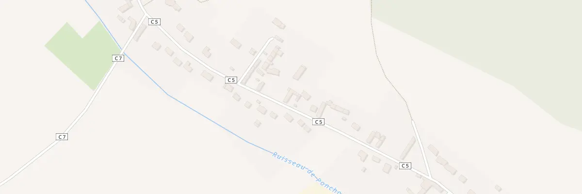 Plan du 294 Rue de Pierrepont à Ponchon