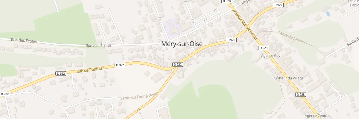 Plan du 20 Rue de Pontoise à Méry-sur-Oise