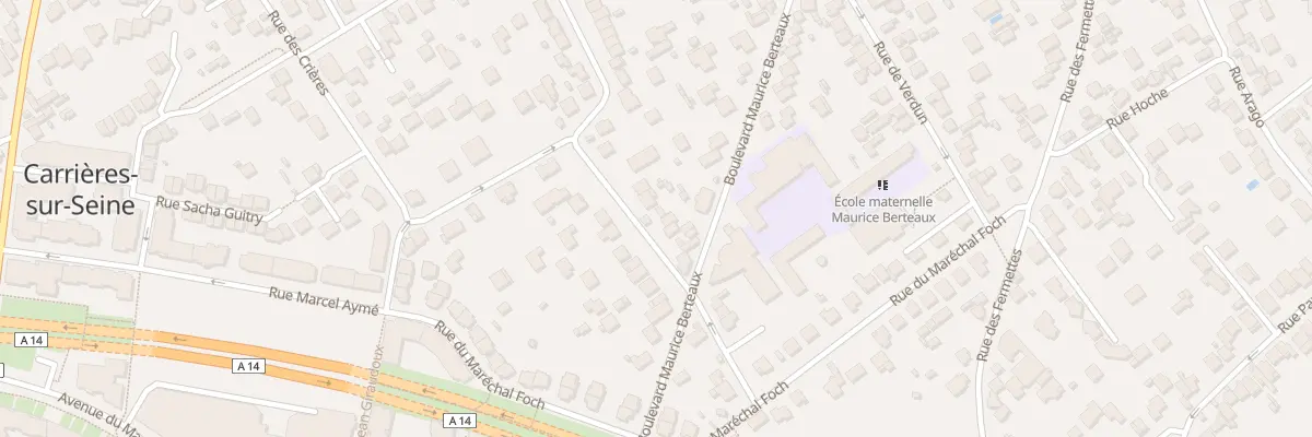 Plan du 36 Rue Louis Gandillet à Carrières-sur-Seine