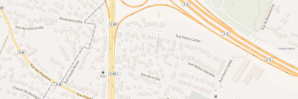 Plan du 90 Rue Pierre Carlier à Montigny-lès-Cormeilles