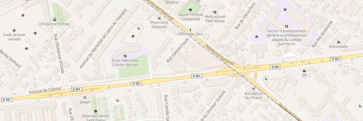Plan du 90 Rue Gabriel Faure à Rueil-Malmaison