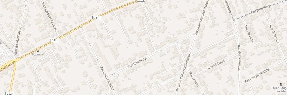 Plan du 36 Rue Gambetta à Carrières-sur-Seine