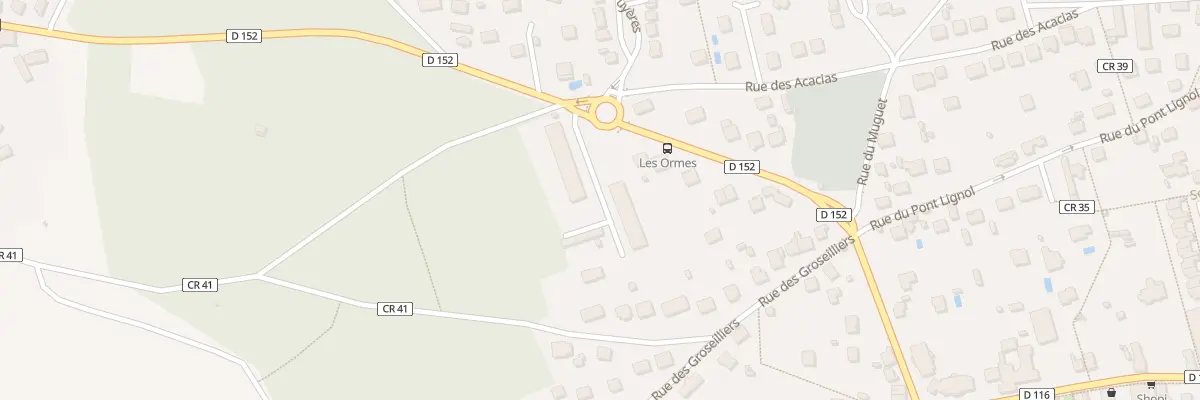 Plan du 5 Res des Ormes à Bruyères-le-Châtel