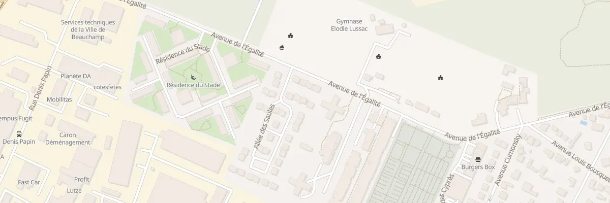 Plan du 30 All des Saules à Beauchamp