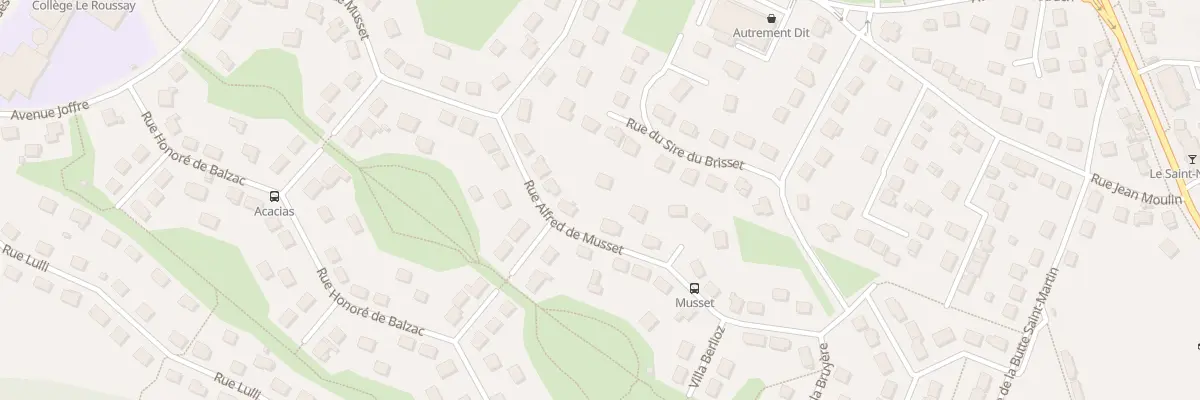 Plan du 31 Rue Alfred de Musset à Étréchy