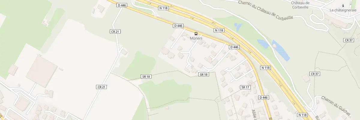 Plan du 95B Rue de Versailles à Orsay