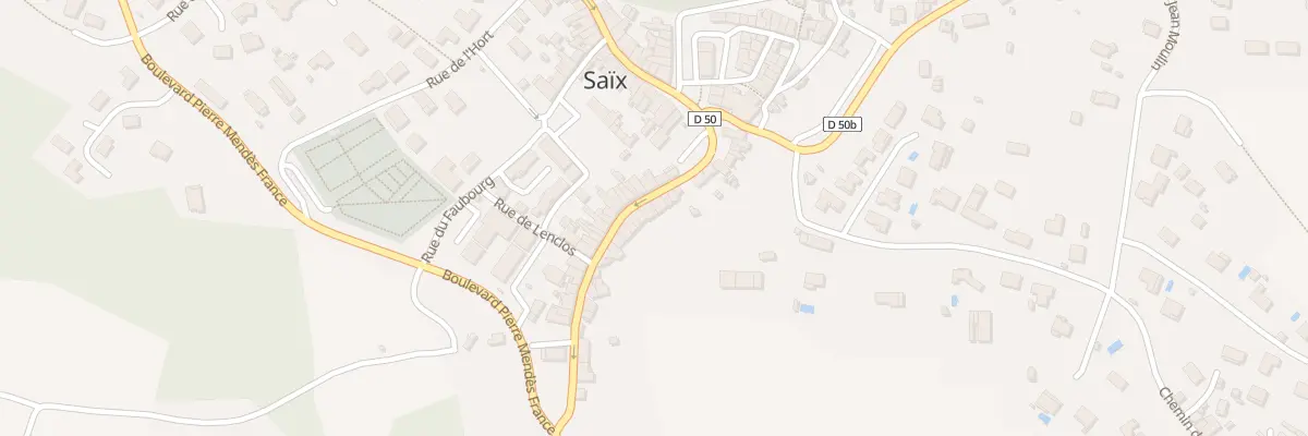 Plan du 19 Rue de Viviers les Montagnes à Saïx