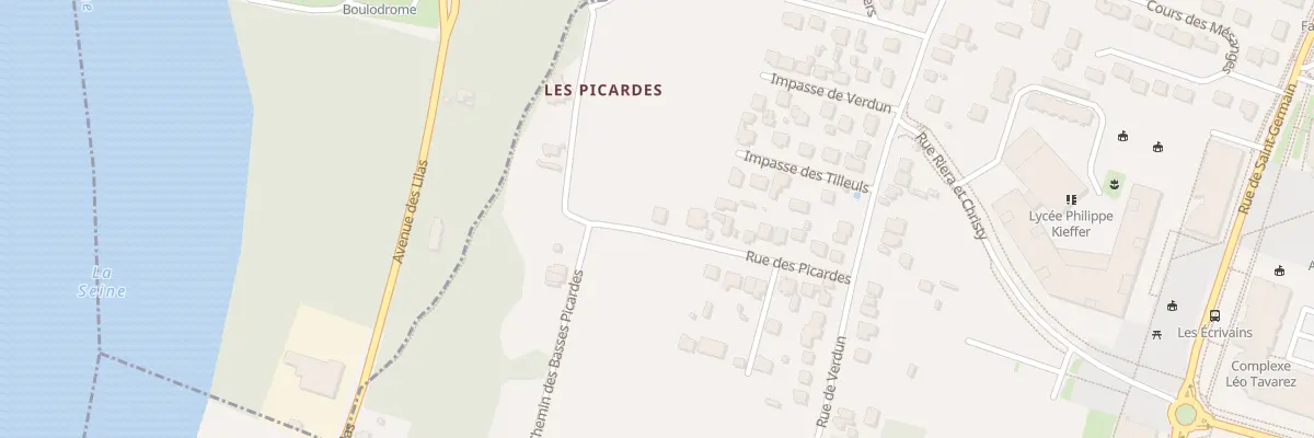Plan du 16 Rue des Picardes à Cormeilles-en-Parisis