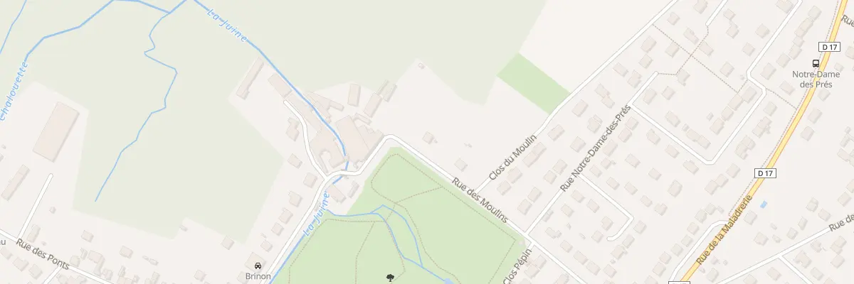 Plan du 24 Rue des Moulins à Morigny-Champigny