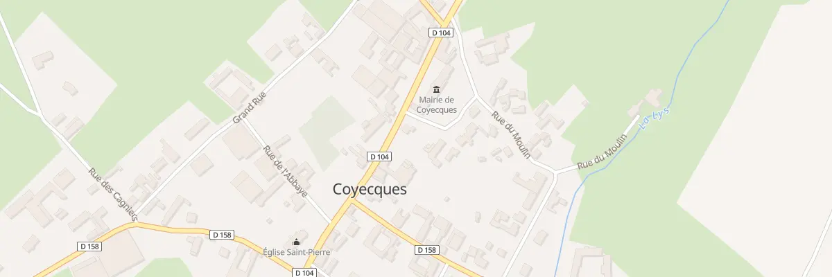Plan du 21 Rue Principale à Coyecques