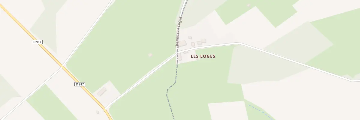 Plan du 2 Les Loges à Saint-Marien