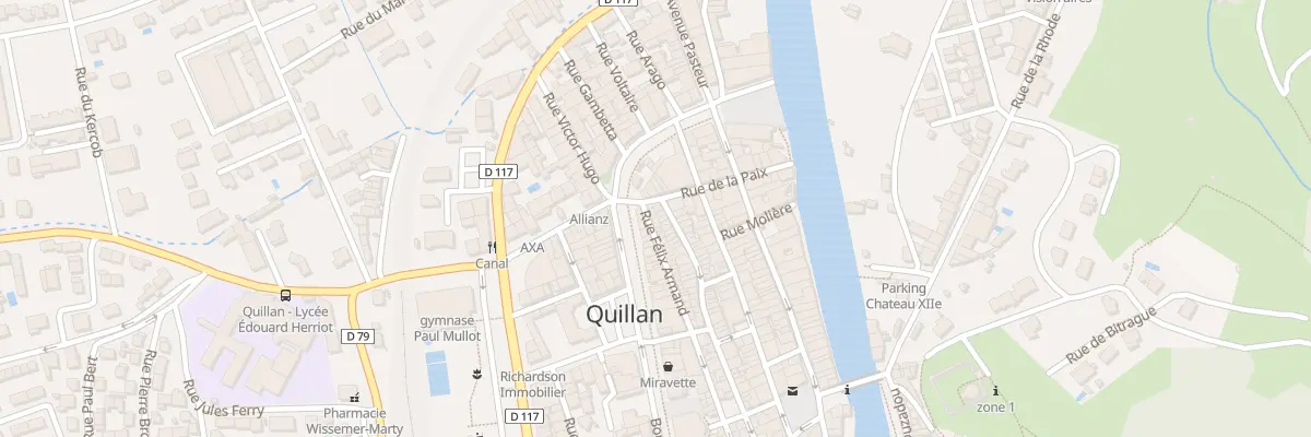 Plan du 82 Rue Félix Armand à Quillan