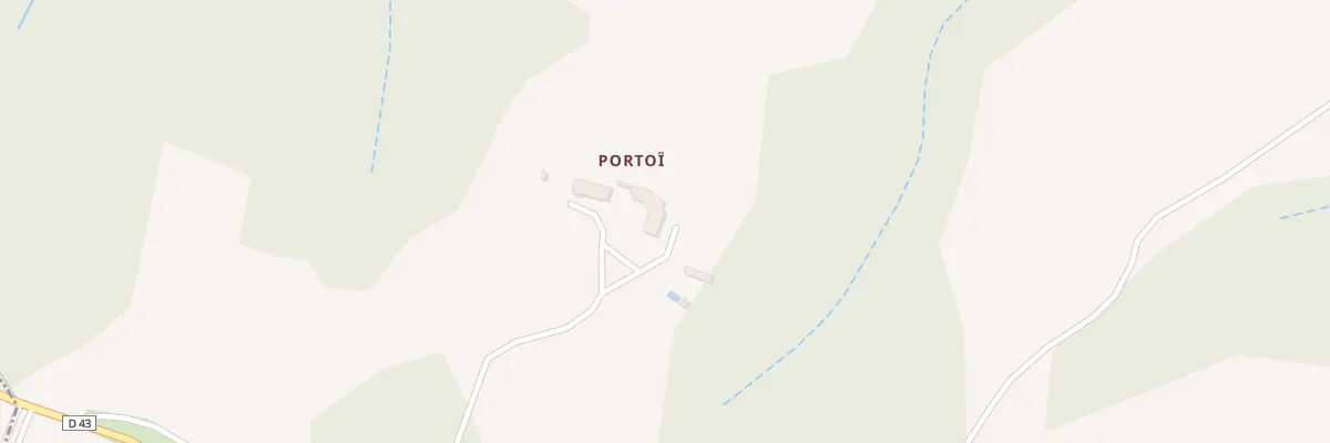 Plan du 5333 A Portoi à Arzens