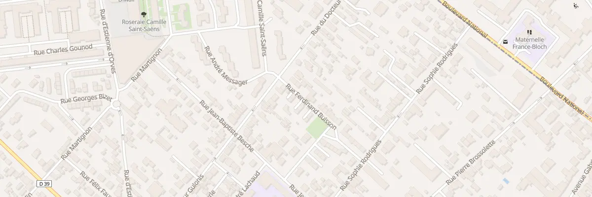 Plan du 31 Rue Ferdinand Buisson à Rueil-Malmaison