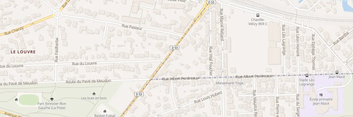 Plan du 61 Rue de Jouy à Chaville