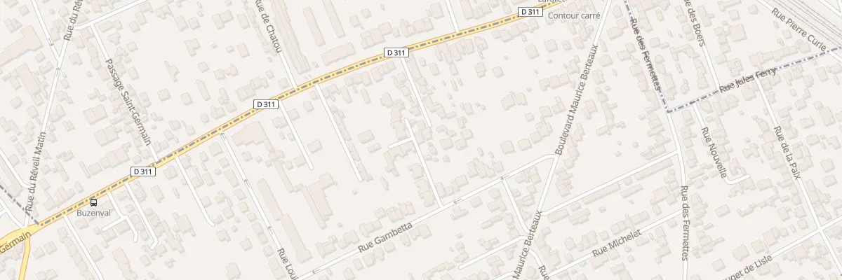 Plan du 28 Rue Gambetta à Carrières-sur-Seine