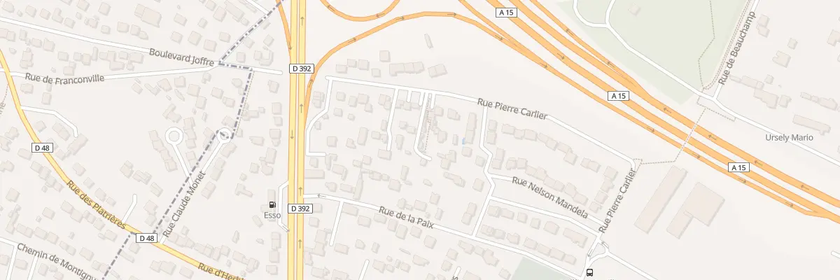Plan du 84 Rue Pierre Carlier à Montigny-lès-Cormeilles