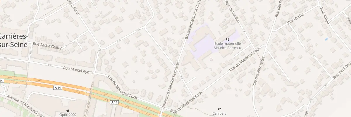 Plan du 45 Bd Maurice Berteaux à Carrières-sur-Seine