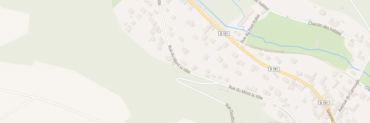 Plan du 18 Rue du Mont la Ville à Valmondois