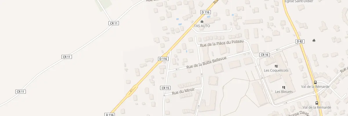 Plan du 97 Rue de la Libération à Bruyères-le-Châtel