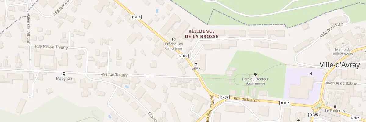 Plan du 17 Rue de Marnes à Ville-d’Avray