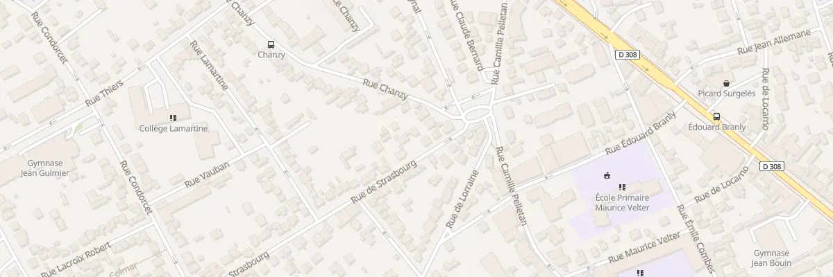 Plan du 37T Rue de Strasbourg à Houilles