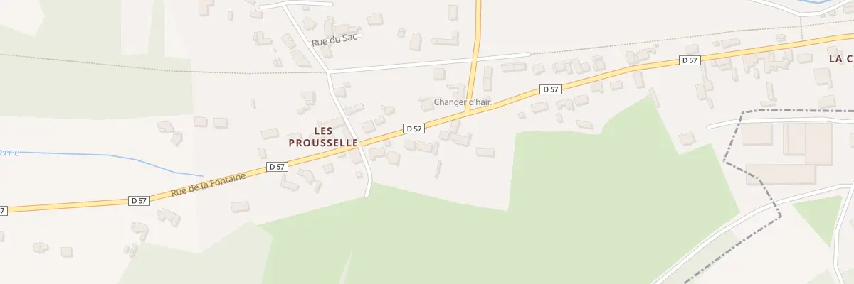 Plan du 45 Rue de la Fontaine à Pernois