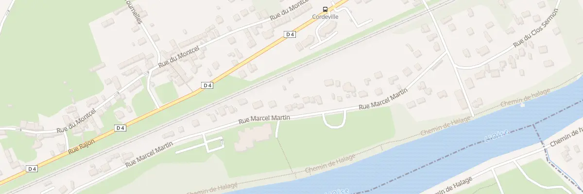 Plan du 38 Rue Marcel Martin à Auvers-sur-Oise