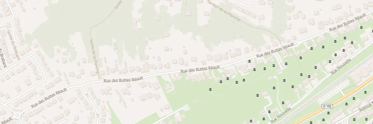 Plan du 84B Rue des Buttes Réault à Breuillet
