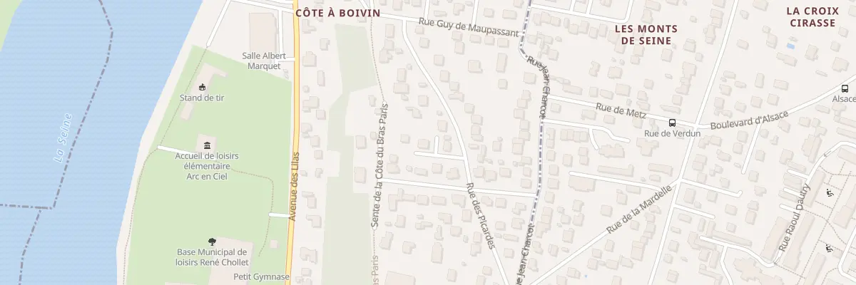 Plan du 22B Rue des Picardes à La Frette-sur-Seine