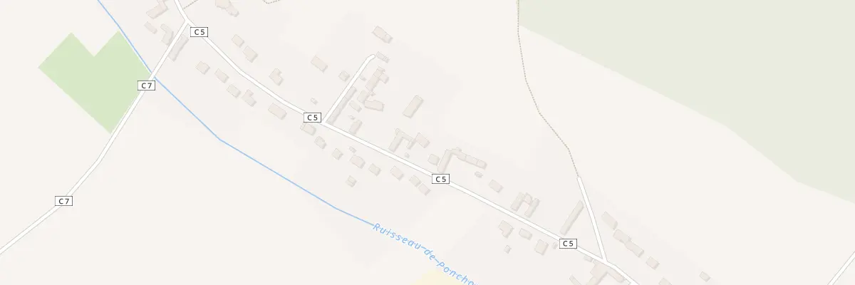 Plan du 282 Rue de Pierrepont à Ponchon