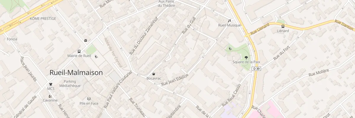 Plan du 27 Rue du Gué à Rueil-Malmaison