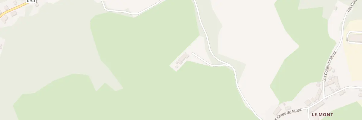 Plan du 9001 Le Mont à Aubusson