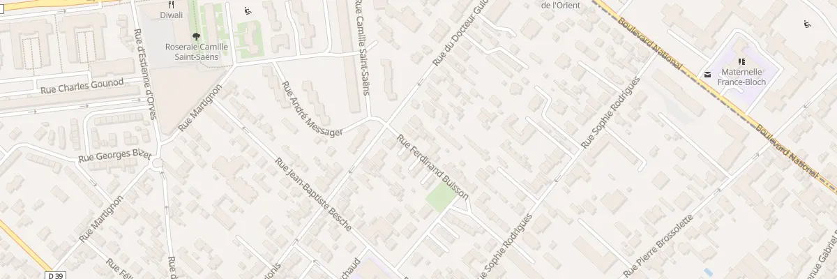 Plan du 38 Rue Ferdinand Buisson à Rueil-Malmaison