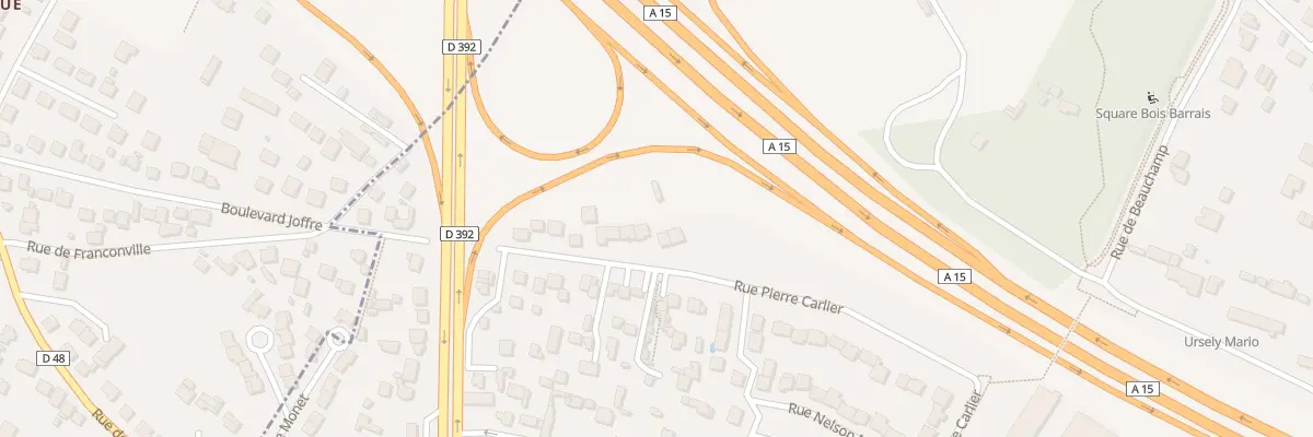 Plan du 85 Rue Pierre Carlier à Montigny-lès-Cormeilles